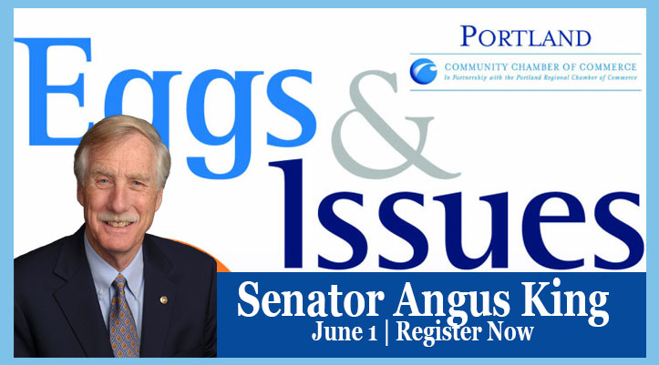 Eggs and Issues - Senator Angus King